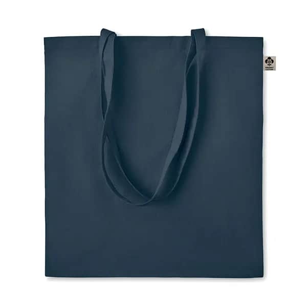 Organic-Cotton Einkaufstasche - ZIMDE COLOUR - Marineblau
