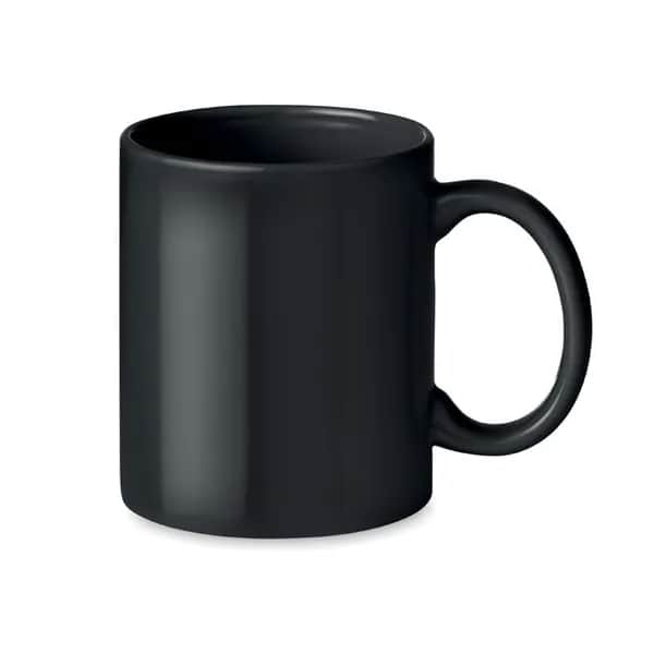 Keramik Kaffeebecher 300ml - DUBLIN TONE - Schwarz