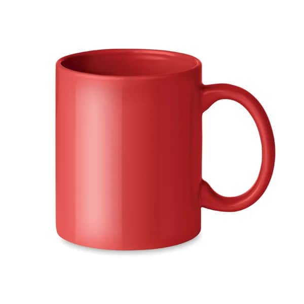 Keramik Kaffeebecher 300ml - DUBLIN TONE - Rot