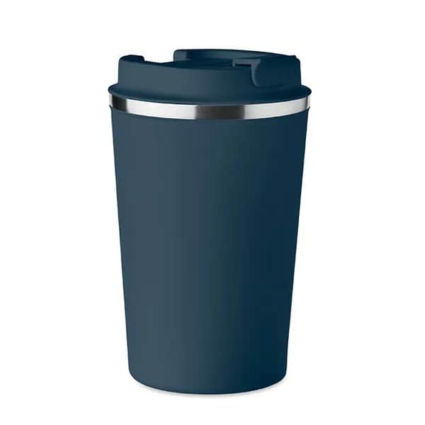 Doppelwandiger Becher 350ml - BRACE - Marineblau
