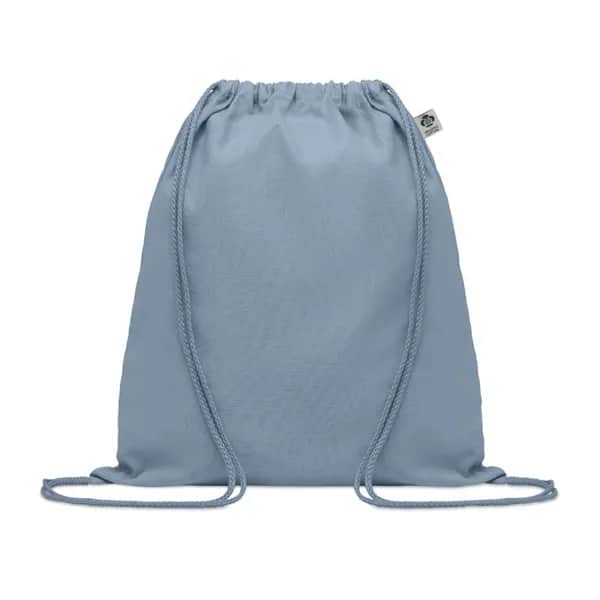 Beutel Organic Cotton - YUKI COLOUR - Babyblau