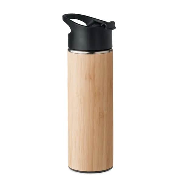 Isolierflasche 450 ml - NANDA - Holz