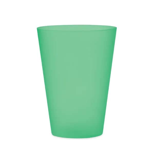 Wiederverwendbarer Becher 300ml - FESTA - Transparent Grün