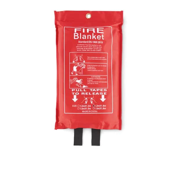 Feuer-Löschdecke 120x180cm - VATRA - Rot