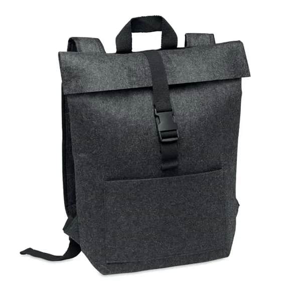 Rucksack RPET-Filz - INDICO PACK - Steingrau
