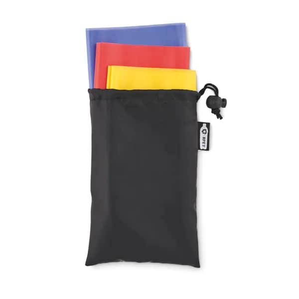 Fitnessbänder 3er Set TPE - TOP FIT - Schwarz