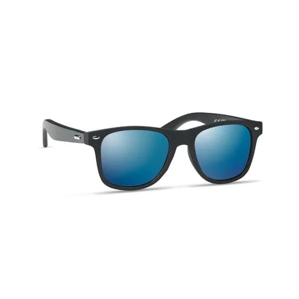 Sonnenbrille mit Bambus - RHODOS - Blau
