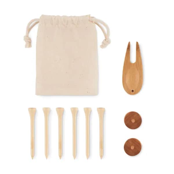 Golfzubehör im Etui - DORMIE - Beige