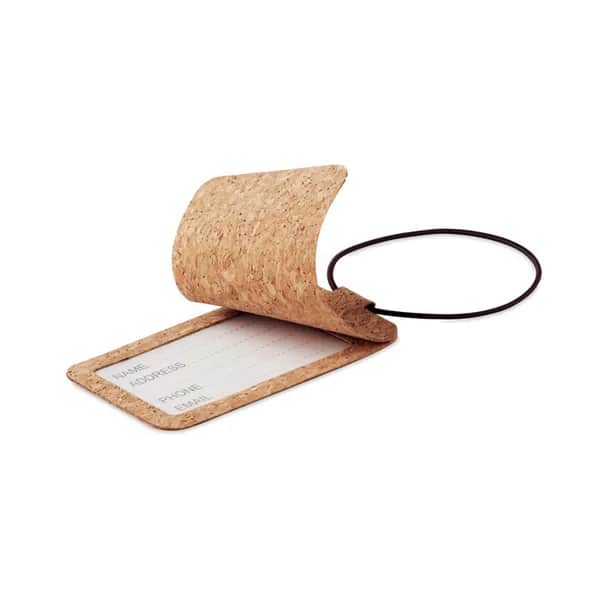Gepäckanhänger Kork - OVALIS - Beige