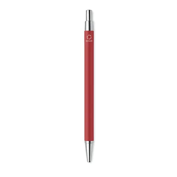 Kugelschreiber recyceltes Alu - DANA - Rot