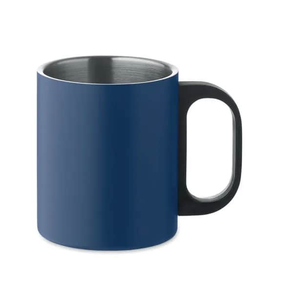 Doppelwandiger Becher 300 ml - TANISS - Marineblau