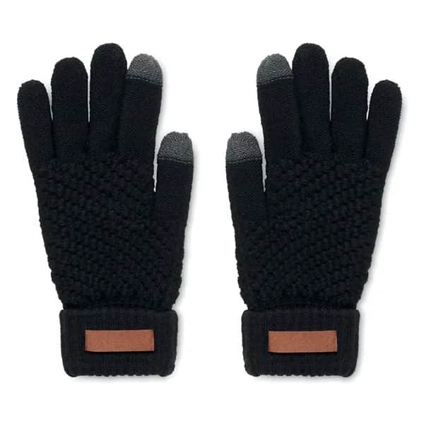 Touchscreen Handschuhe RPET - TAKAI - Schwarz