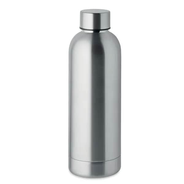 Trinkflasche Edelstahl 500 ml - ATHENA - Mattsilber