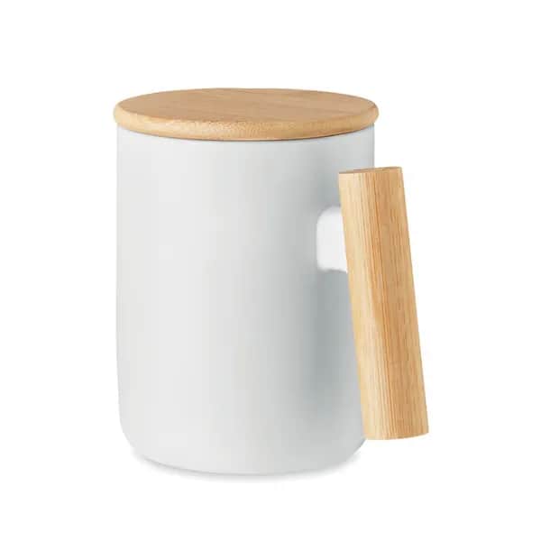 Porzellan Becher 380 ml - MAJEST - Weiß