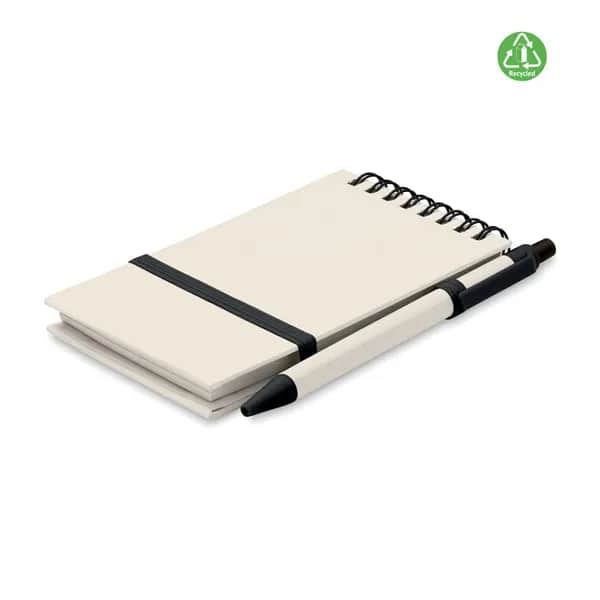 DIN A6 Notizbuch-Set - MITO SET - Schwarz