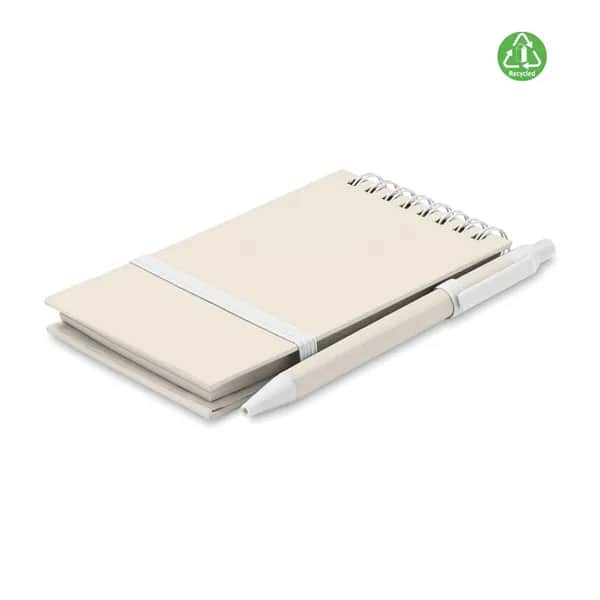 DIN A6 Notizbuch-Set - MITO SET - Weiß