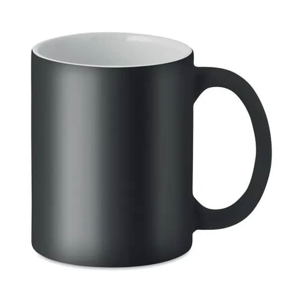 Kaffeebecher, matt 300 ml - DUBLIN COLOUR - Schwarz
