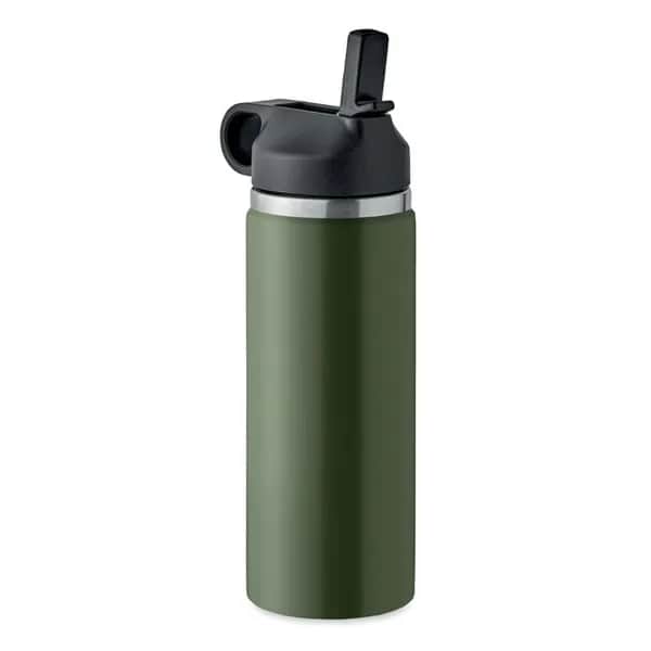 Doppelwandige Flasche 500 ml - IVALO - Dunkelgrün
