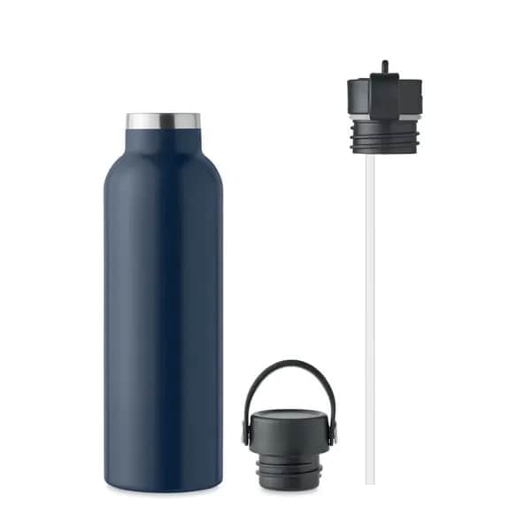 Doppelwandige Flasche 700 ml - BOALI - Marineblau