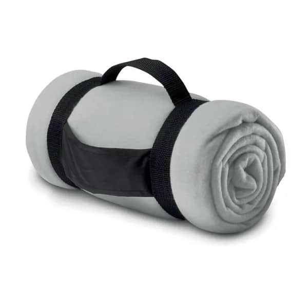 Fleece-Decke - STAVENGER - Mattsilber