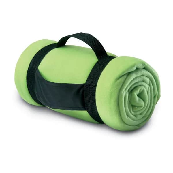 Fleece-Decke - STAVENGER - Limette