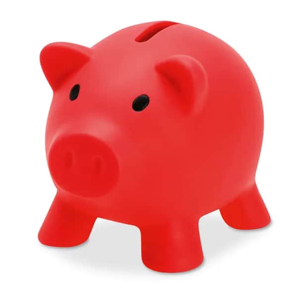 Sparschwein - SOFTCO - Rot