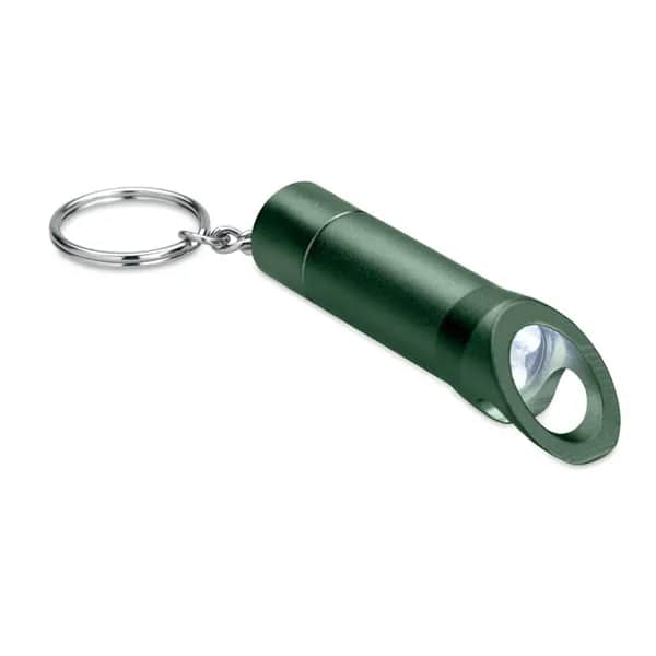 Schlüsselring aus Metall - LITOP - Dunkelgrün