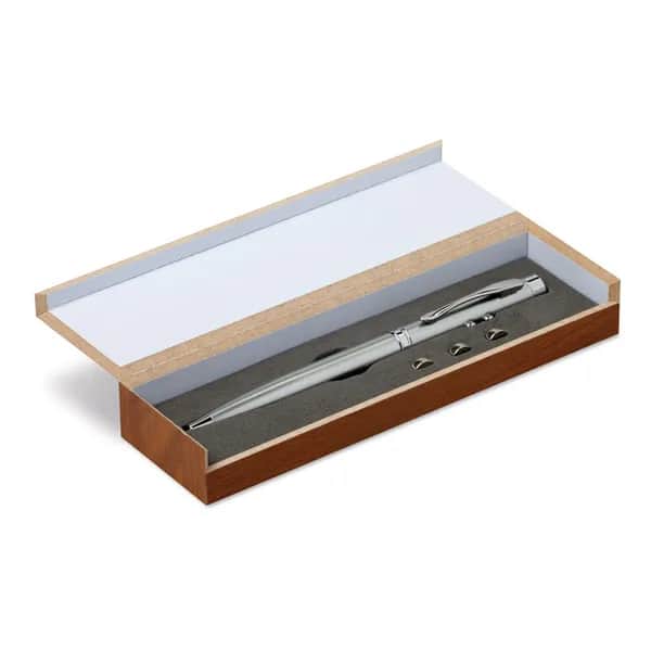 Laserpointer mit Touchpen - ALASKA - Silber