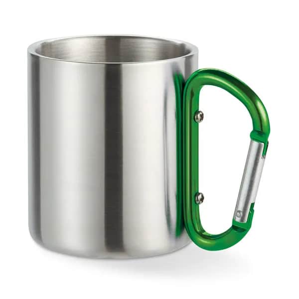 Trinkbecher mit Karabiner - TRUMBO - Grün