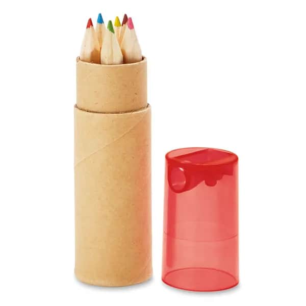 Buntstifte-Set - PETIT LAMBUT - Transparent Rot