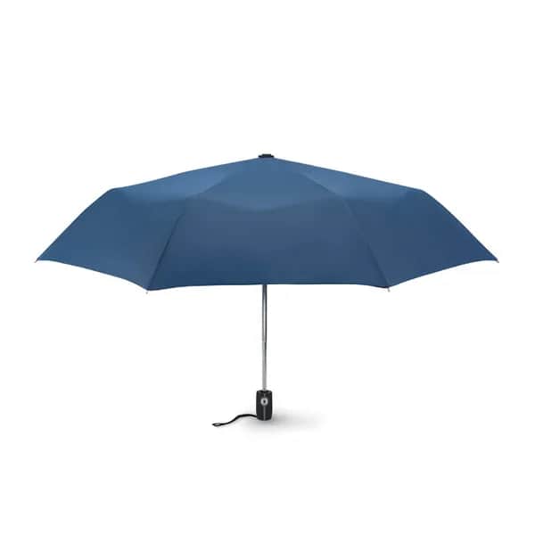 Windbeständiger Regenschirm 21” - GENTLEMEN - Blau