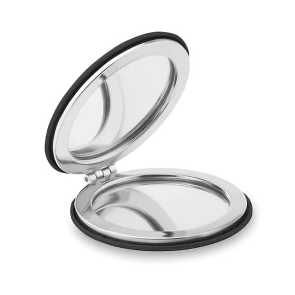 Make-up Spiegel - GLOW ROUND - Schwarz