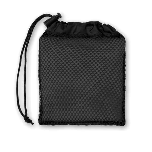 Sporthandtuch in Tasche - TUKO - Schwarz