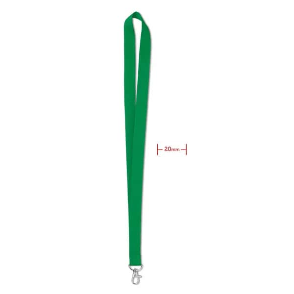 Lanyard 20mm - SIMPLE LANY - Grün