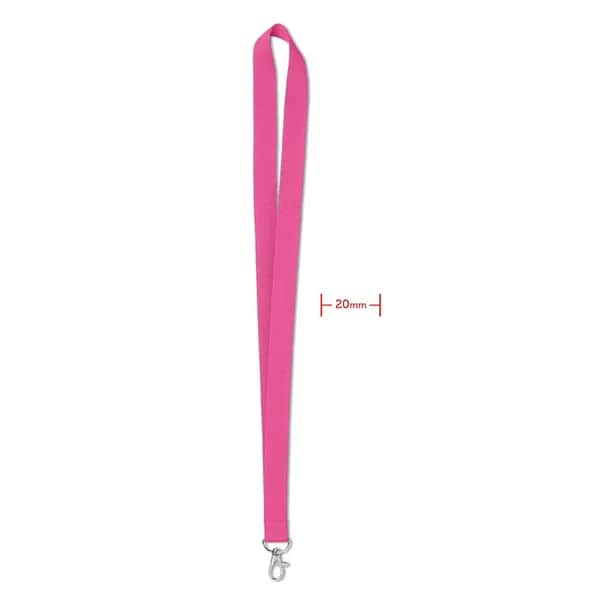 Lanyard 20mm - SIMPLE LANY - Fuchsie