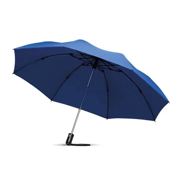 Reversibler Regenschirm - DUNDEE FOLDABLE - Königsblau