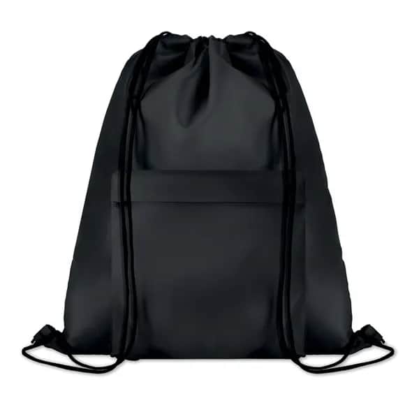Großer Beutel mit Kordelzug - POCKET SHOOP - Schwarz