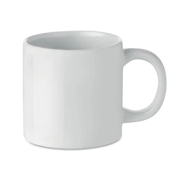 Keramikbecher Subli 200ml - MINI SUBLIM - Weiß