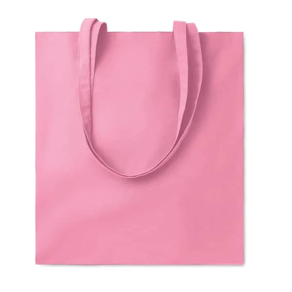 Baumwoll-Einkaufstasche  - COTTONEL COLOUR + - Babyrosa