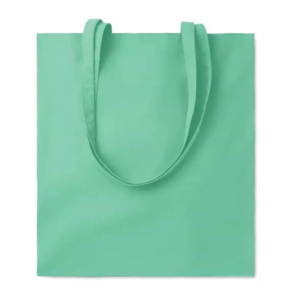 Baumwoll-Einkaufstasche  - COTTONEL COLOUR + - Mintgrün