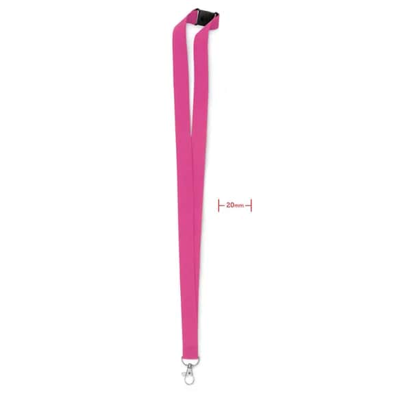 Lanyard mit Karabiner 20mm - PANY - Fuchsie