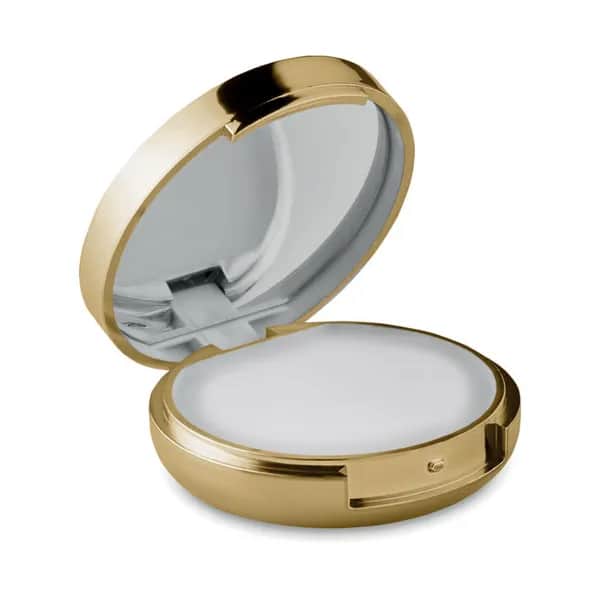 Lippenbalsam mit Spiegel - DUO MIRROR - Golden