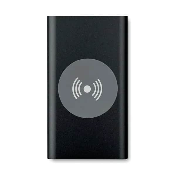 Ladestation mit Powerbank - POWER&WIRELESS - Schwarz