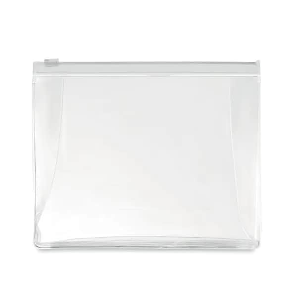 Kosmetiktasche - COSMOBAG - Transparent Weiß