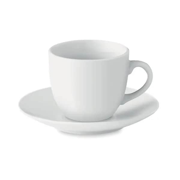 Espresso Tasse und Untertasse - ESPRESSO - Weiß