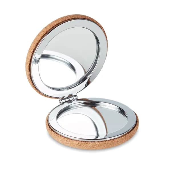 Make-Up-Spiegel Kork - GUAPA CORK - Beige