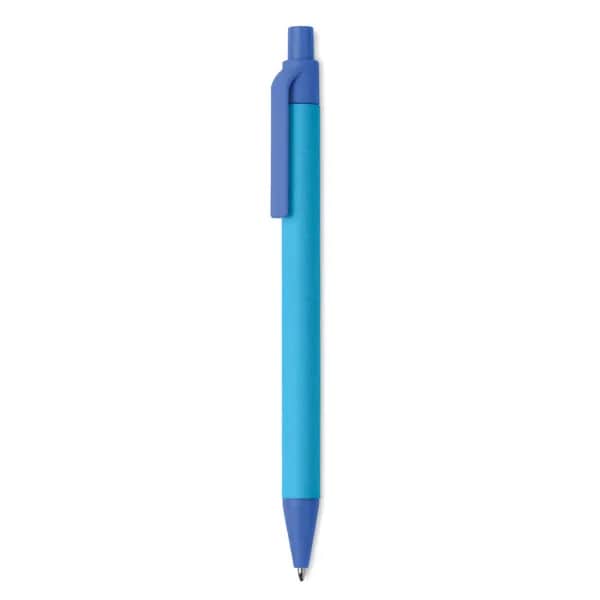 Kugelschreiber Papier/Mais PLA - CARTOON COLOURED - Blau