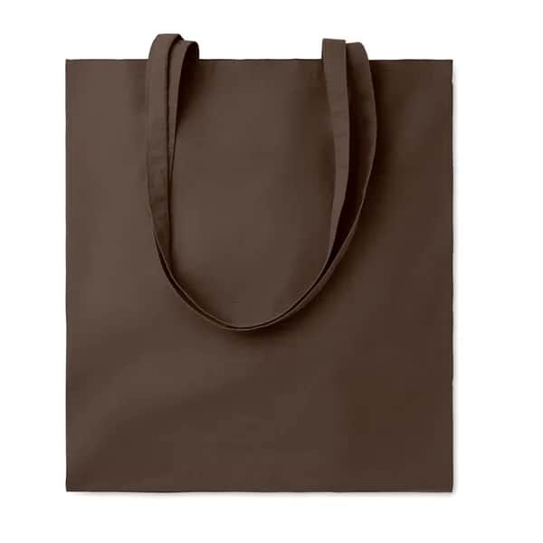 Boodschappentas 180 g/m² - COTTONEL COLOUR++ - Schokolade