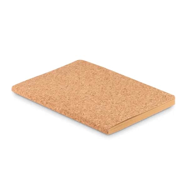 DIN A5 Notizheft mit Kork - NOTECORK - Beige