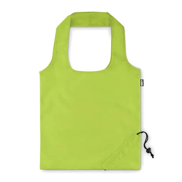 Faltbare Einkaufstasche RPET - FOLDPET - Limette
